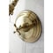 Kingston Brass KB2637BXTSO Metropolitan Shower Trim Only W/out Valve, Brushed Brass KB2637BXTSO - alternate 2